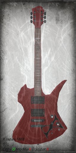 B.C. Rich Mockingbird X Japan Hide モッキンバード ギター ヒデ Slash